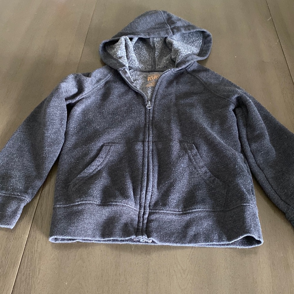 Heather zip up
